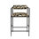 Barbana Upholstered Stool with Metal Frame