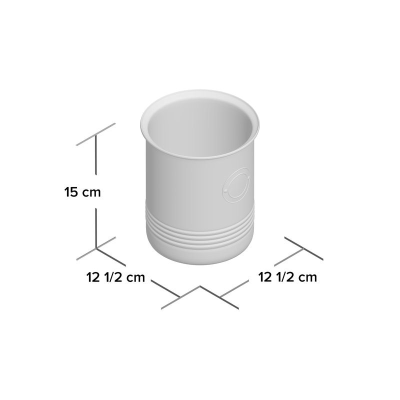 Living Utensil Pot, Cream
