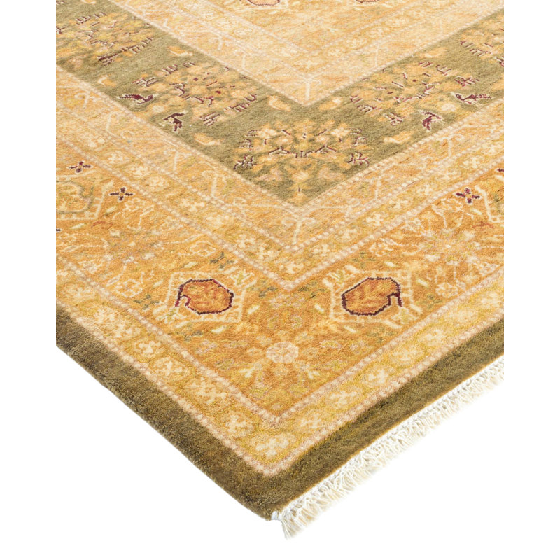 Classic One-of-a-Kind 9' 4" X 12' 2" Hand Knotted Area Rug