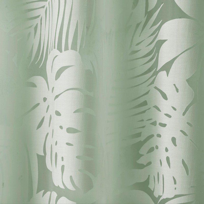 Fenêtre de palmier 50 po, Vert sauge, L 50 po x L 84 po