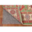 Tapis oriental vert Kazak 5