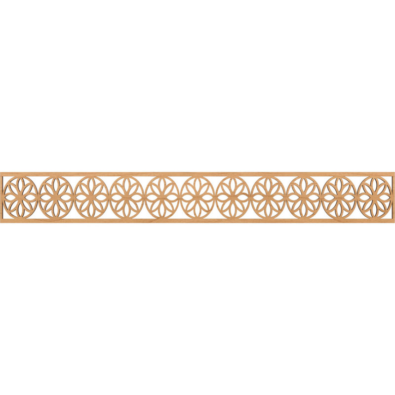 Moulure Blume, H 6 po x l 46,5 po x P 0,25 po, Érable