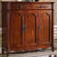 Banc de rangement en bois massif Cherry