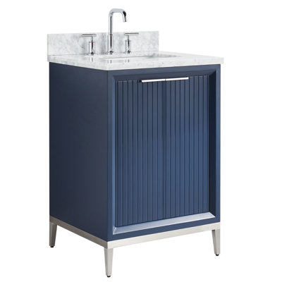 Bungalow 24" Freestanding Standard Single Bathroom Vanity with Top