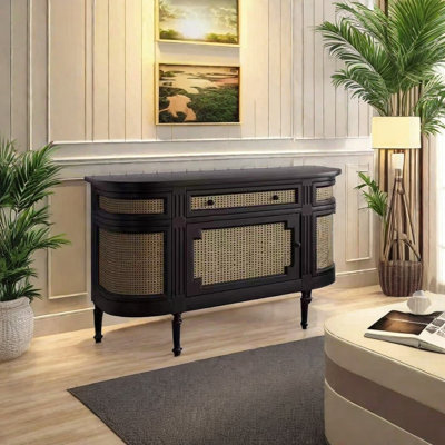 Retro Durable American Style Accent Cabinet