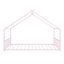 Lit double pleine grandeur en métal, rose-882029322-882029316