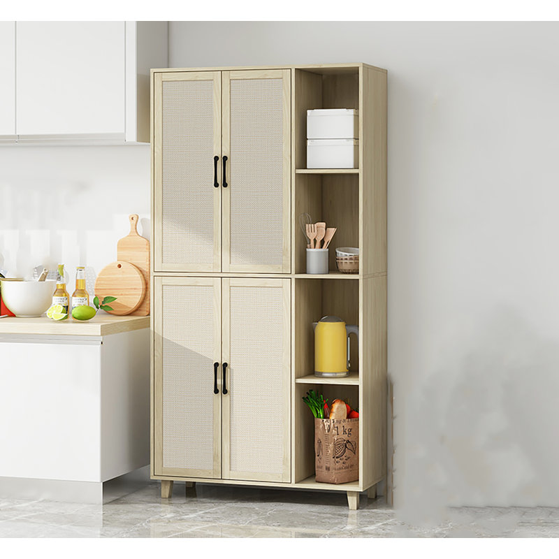 Medium Density Fiberboard (MDF) Storage System, Naturel
