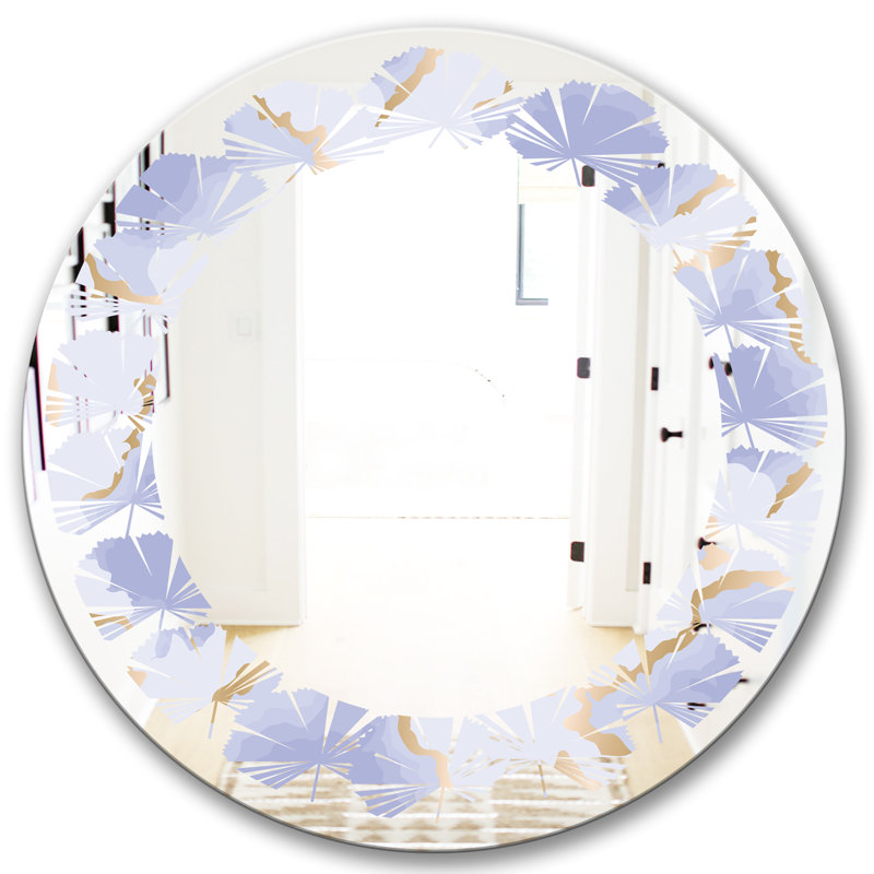 Miroir mural Leaves, 23,6 po x 23,6 po