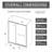 72 In High Shower Door With 60 Width, 1/4 Inch Clear , Bottom Sealing For Clean Bathroom Pivot X In, - Quality Aluminum Frame, Reversible Left Right Sliding Setup-121166443