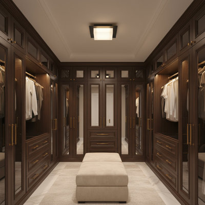 8 inch Square Black Integrated LED Flush Mount
