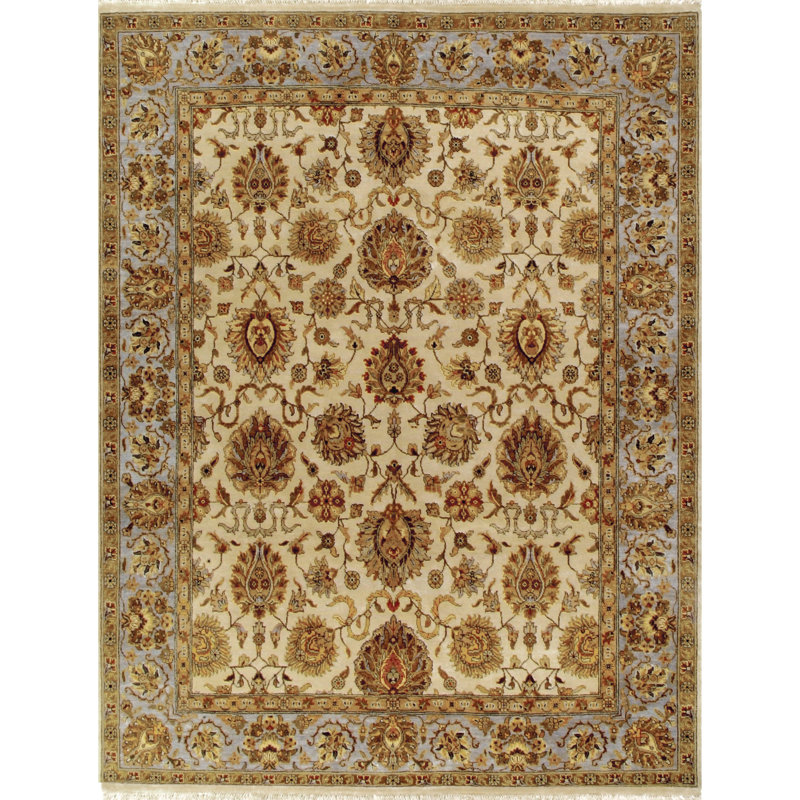 Handmade Wool Oriental Area Rug, Rectangle 10' x 14'