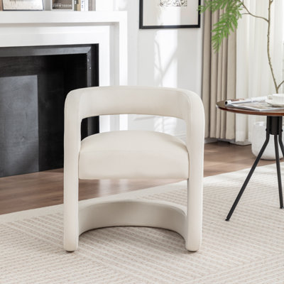 Fauteuil demi-tonneau Modern