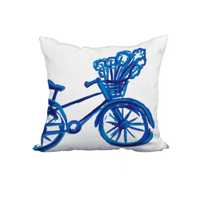  Print Square Cotton Pillow Cover and Insert