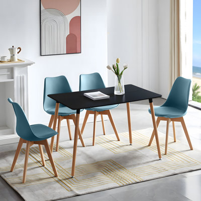 Nero 4 - Person Dining Set