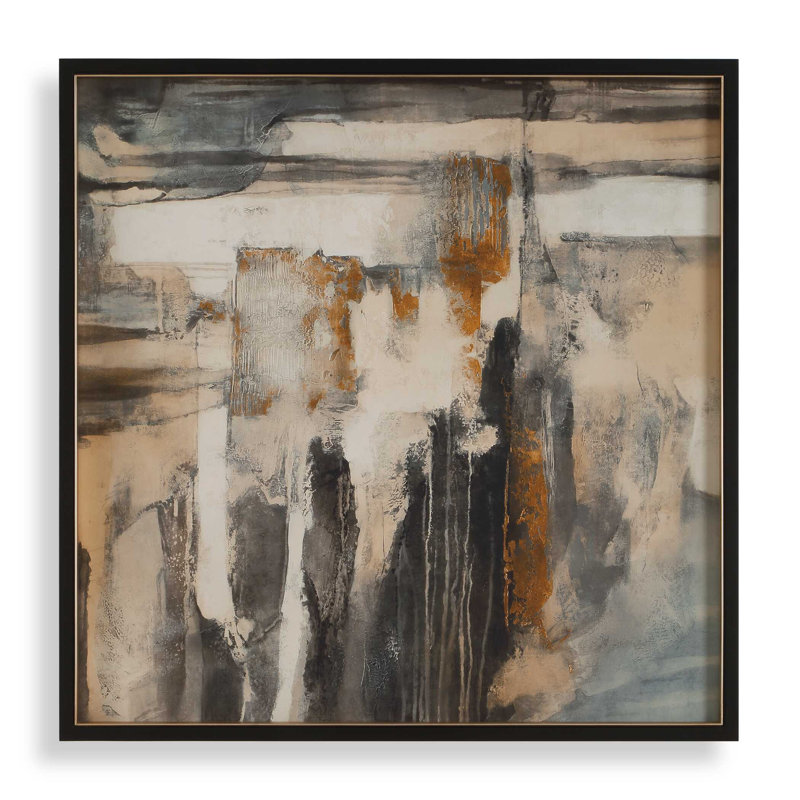 Uttermost Landslide Framed Abstract Print