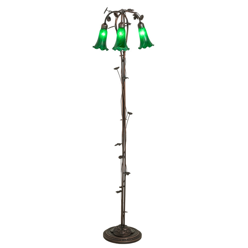 Sinagra Floor Lamp, Green