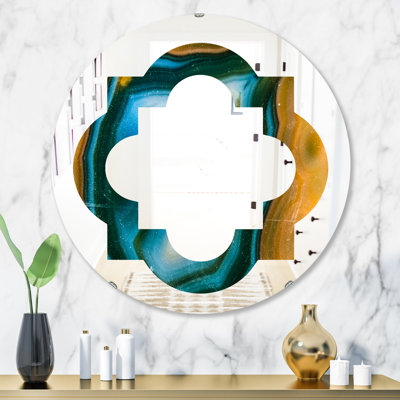 Miroir mural éclectique
