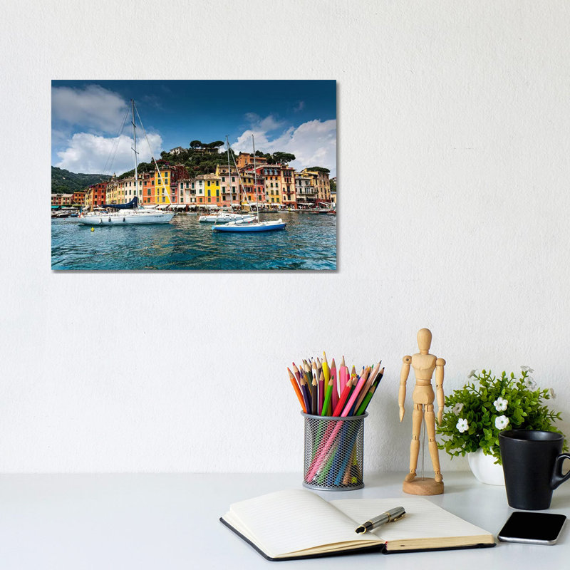 Italy Portofino II by Mikolaj Gospodarek - Wrapped Canvas Print, 20.32 cm H x 30.48 cm W