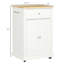 Table roulante pour îlot de cuisine, chariot de service portable avec tiroir-580310423