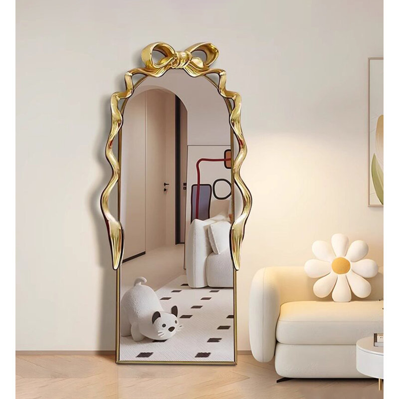 Miroir polyvalent anti-déflagrant American-Style, 70.87" H x 31.5" W, Gold