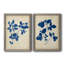 Toile encadrée Indigo Leaf Study-504889187-504889189-504656821