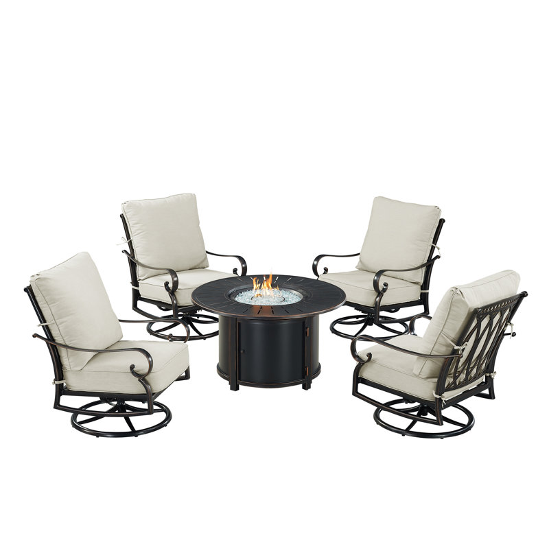 Nobu Outdoor 5 - Piece Conversation Set
