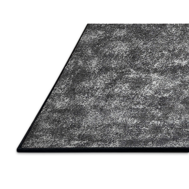 Tapis gris/brun zone contemporaine, Rectangle 6 pi x 9 pi