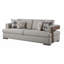 Canapé avec 4 coussins décoratifs, canapé moderne et canapé décoratif