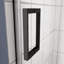 Porte de baignoire, porte coulissante, avec verre trempé de 5/16 po-125951973