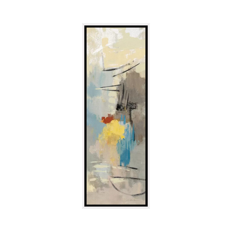 «Sail Away II», Toile blanche encadrée, H 48 po x l 16 po x P 1,5 po