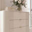 AURA chest of drawers on legs