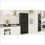 Armoire de rangement Kitchen Pantry, armoire autoportante noire 71 po avec 4 portes, tiroir, 2 tablettes réglables | Panneau de fibres à densité moyenne E1 | Peinture UV-1400672158
