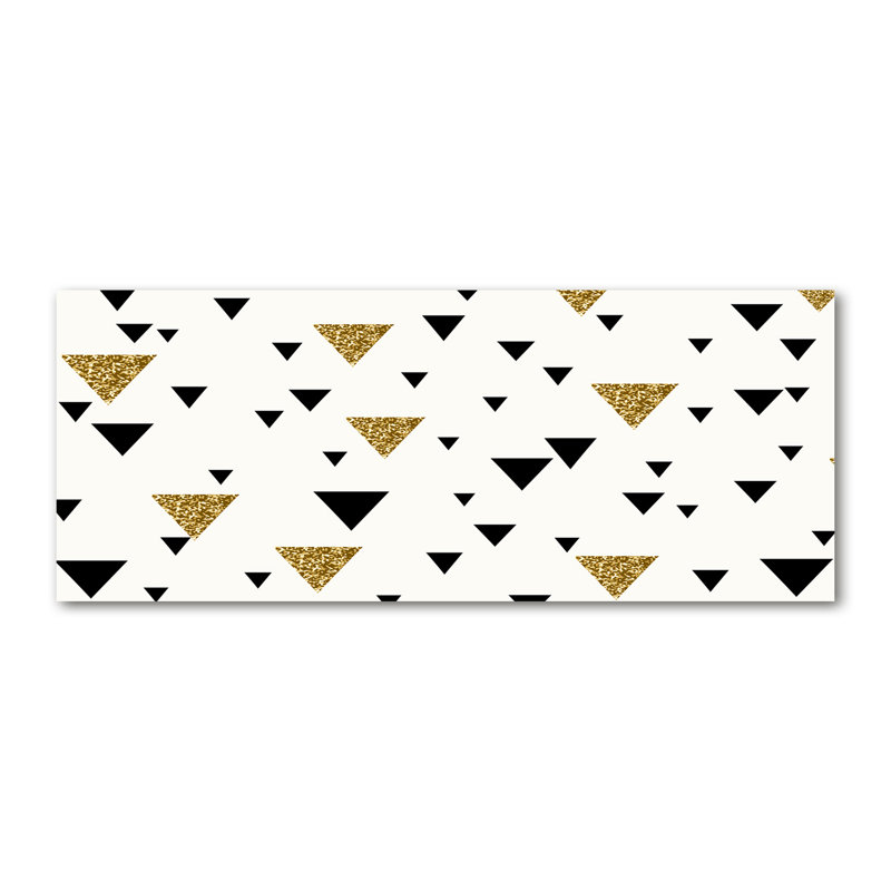 Triangles Background - No Frame Painting on Canvas