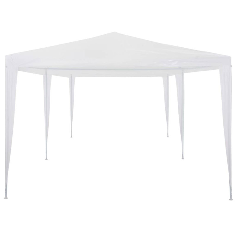 6m x 3m Steel Party Tent, White