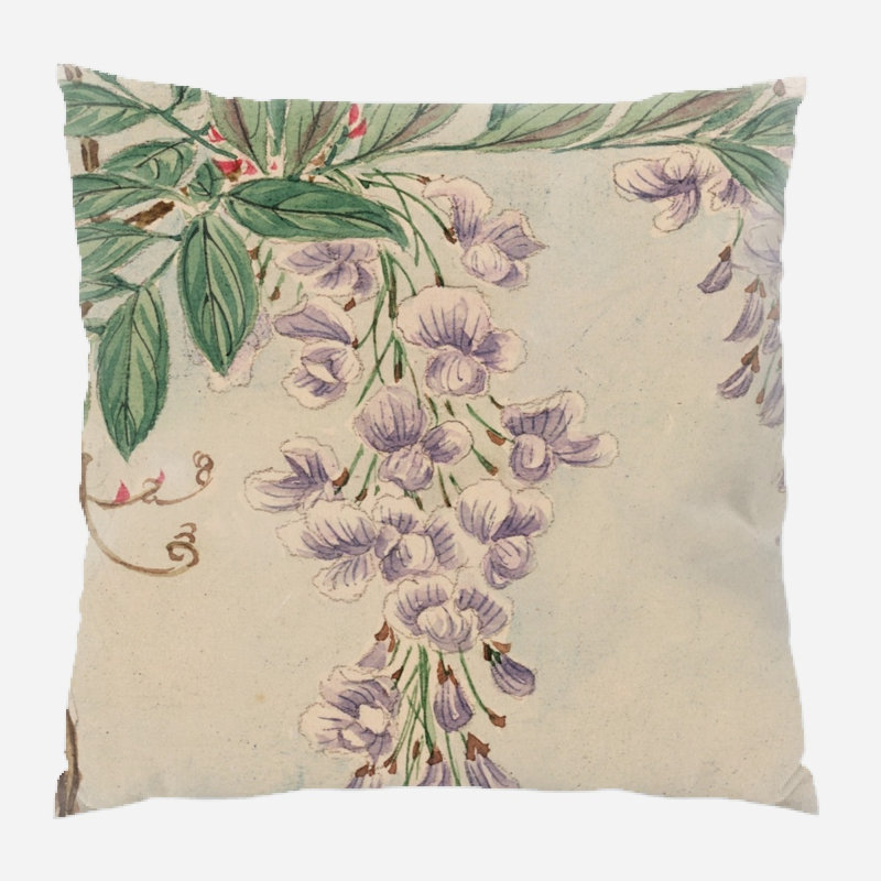 Coussin watercolour Arispe, Microsuède, Intérieur