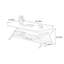 Table basse moderne et simple