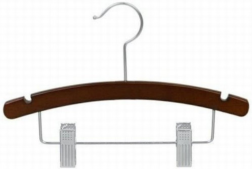 Cintre en bois pour chambre de bébé, Noyer
