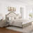 Antoro Upholstered Solid Wood Platform Bed-443334836-440624569