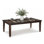 Bartons Bluff 78.13 " Extendable Rectangular with Solid Wood Base Dining Table