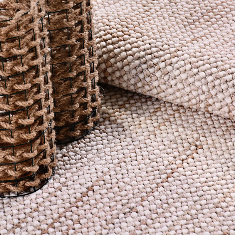 Cotton Abstract Indoor Rug, Runner 3'3" x 13'1"