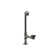 Clearflo Leg Tub Drain with Overflow