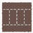 H Style 12" Patio Deck Tiles