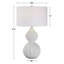 Lampe de table Antoinette