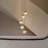 5-light Modern Globe Pendant Chandelier With Glass Shades For Stairwell Or Entryway-42476231-42476229