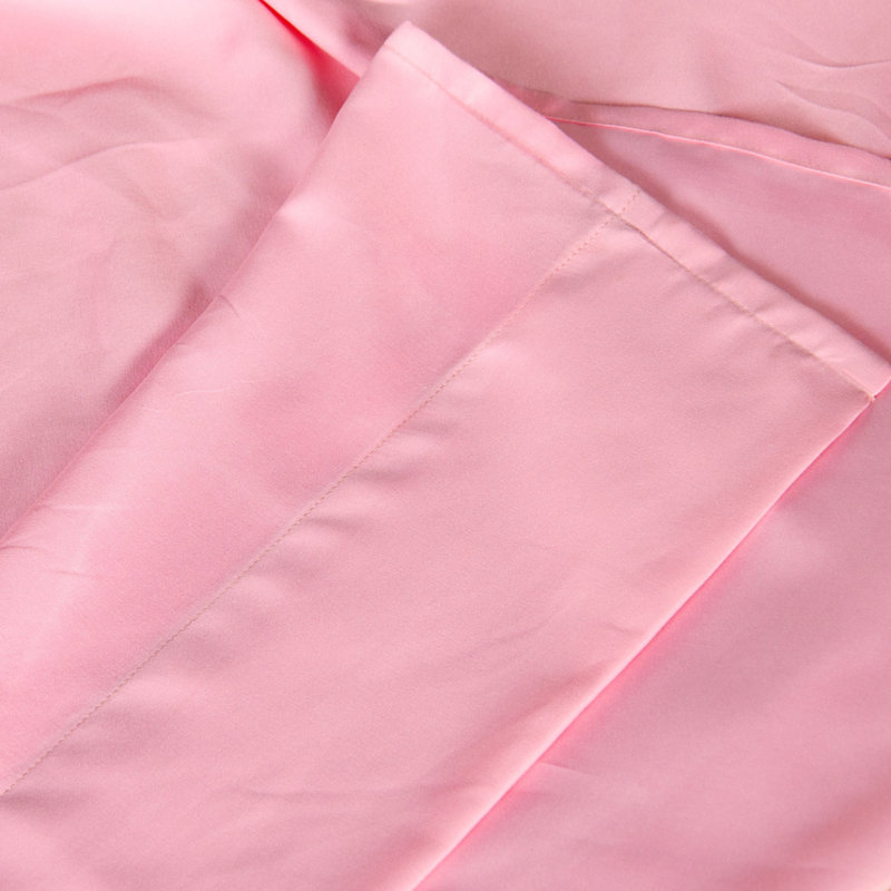 3PC 1800 Series Soft Microfiber Sheet Set, Twin Sheet Set with 1 Pillowcase, Pink