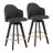 Arabelle Swivel Upholstered Counter Stool-70253044-90192366-101486021