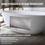 Baignoire autoportante 61 "avec drain et trop-plein 61"-119713722