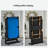Recon Furniture 5' Multi Game Pool Table with Leg Levelers