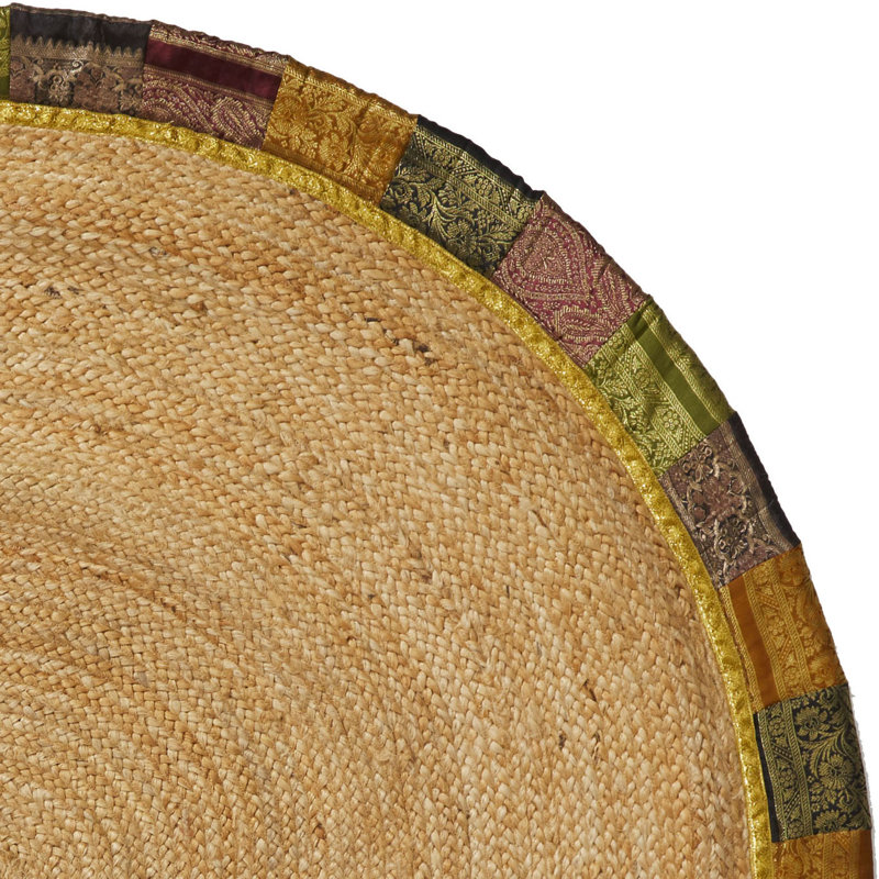 Hand Braided Jute Area Rug - Esmeralda