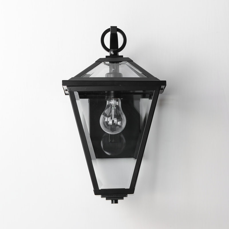 Ashantianna Steel Wall Light, 16" H x 9" W x 10" D